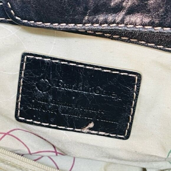 Franklin Covey Black Leather Laptop Computer Planner Binder Bag Case Purse 10" b - Picture 8 of 8